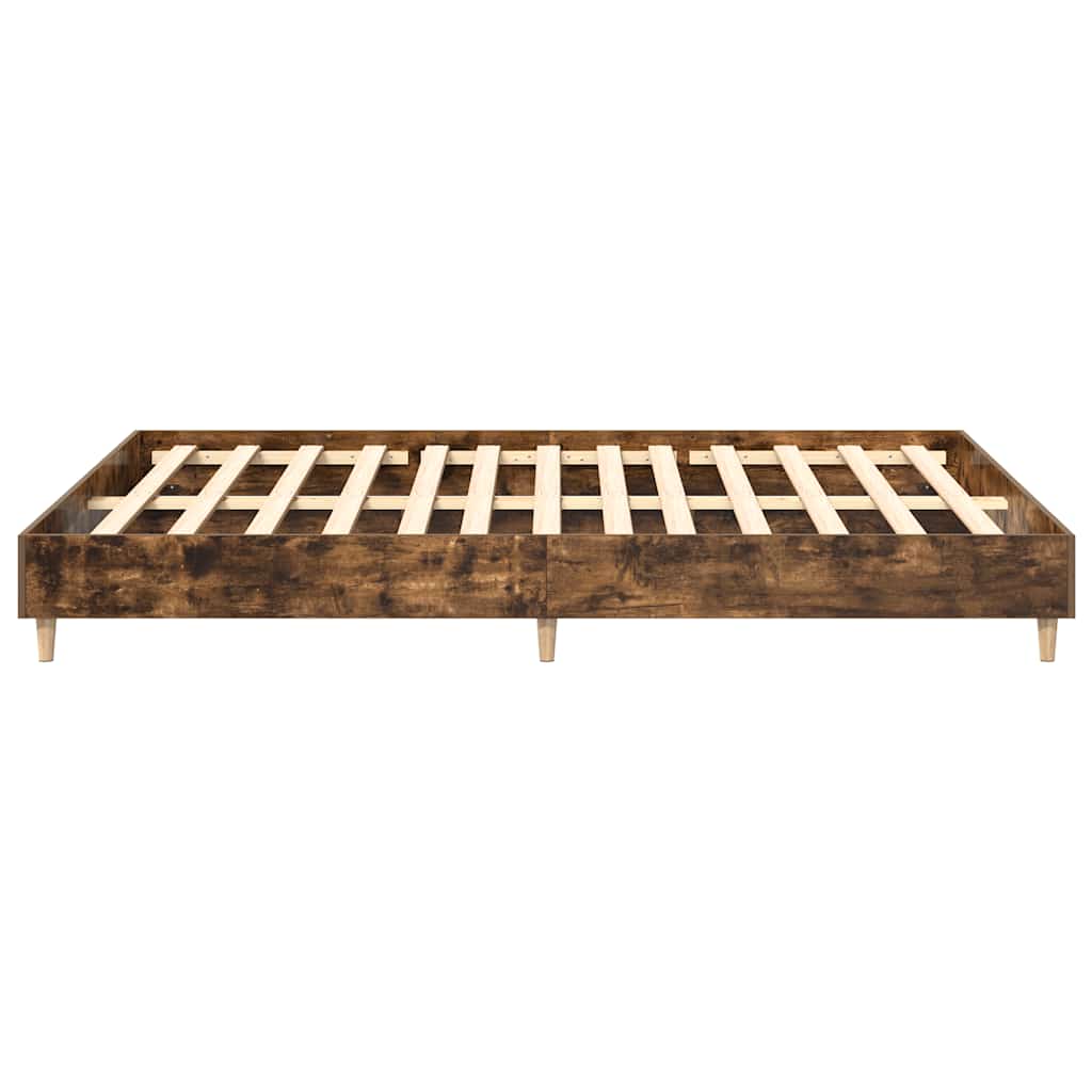 Giroletto senza Materasso Rovere Fumo 150x200 cm in Truciolato | homemem39