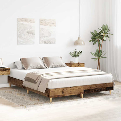 Giroletto senza Materasso Legno Antico 150x200 cm in Truciolato | homemem39