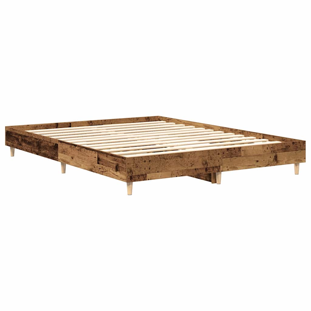 Giroletto senza Materasso Legno Antico 150x200 cm in Truciolato | homemem39