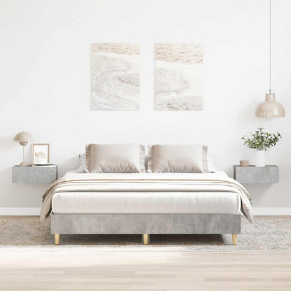 Giroletto senza Materasso Grigio Cemento 140x200 cm Truciolato | homemem39