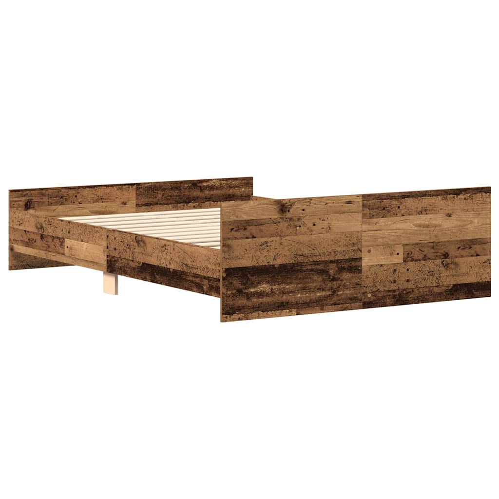Giroletto senza Materasso Legno Antico 150x200cm in Truciolato - homemem39