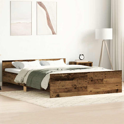 Giroletto senza Materasso Legno Antico 150x200cm in Truciolato - homemem39