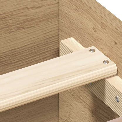 Giroletto senza Materasso Rovere Artigianale 150x200cm - homemem39