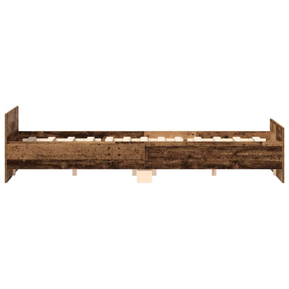 Giroletto senza Materasso Legno Antico 160x200 cm in Truciolato | homemem39