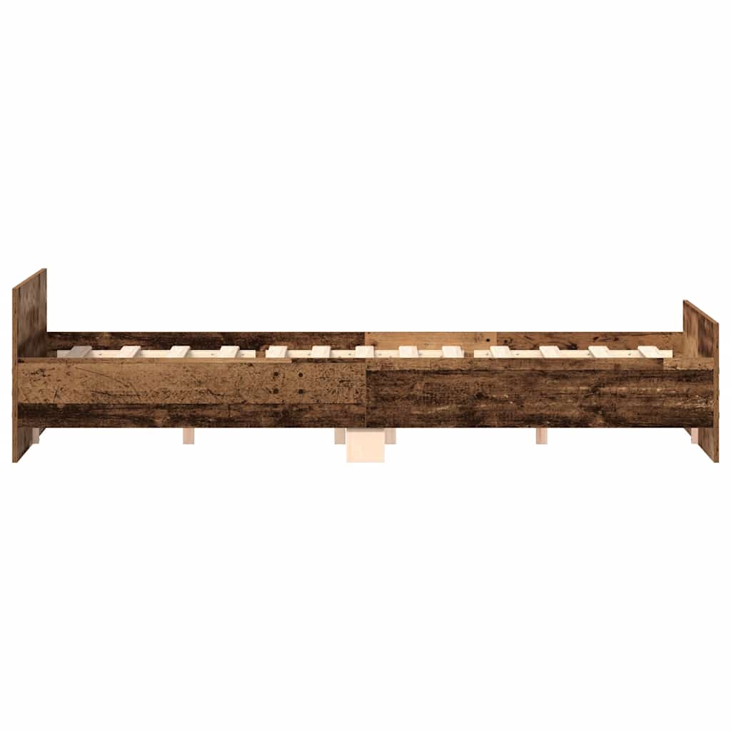 Giroletto senza Materasso Legno Antico 180x200 cm in Truciolato | homemem39