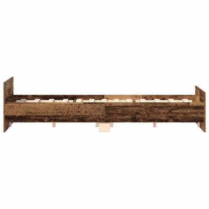 Giroletto senza Materasso Legno Antico 180x200 cm in Truciolato | homemem39