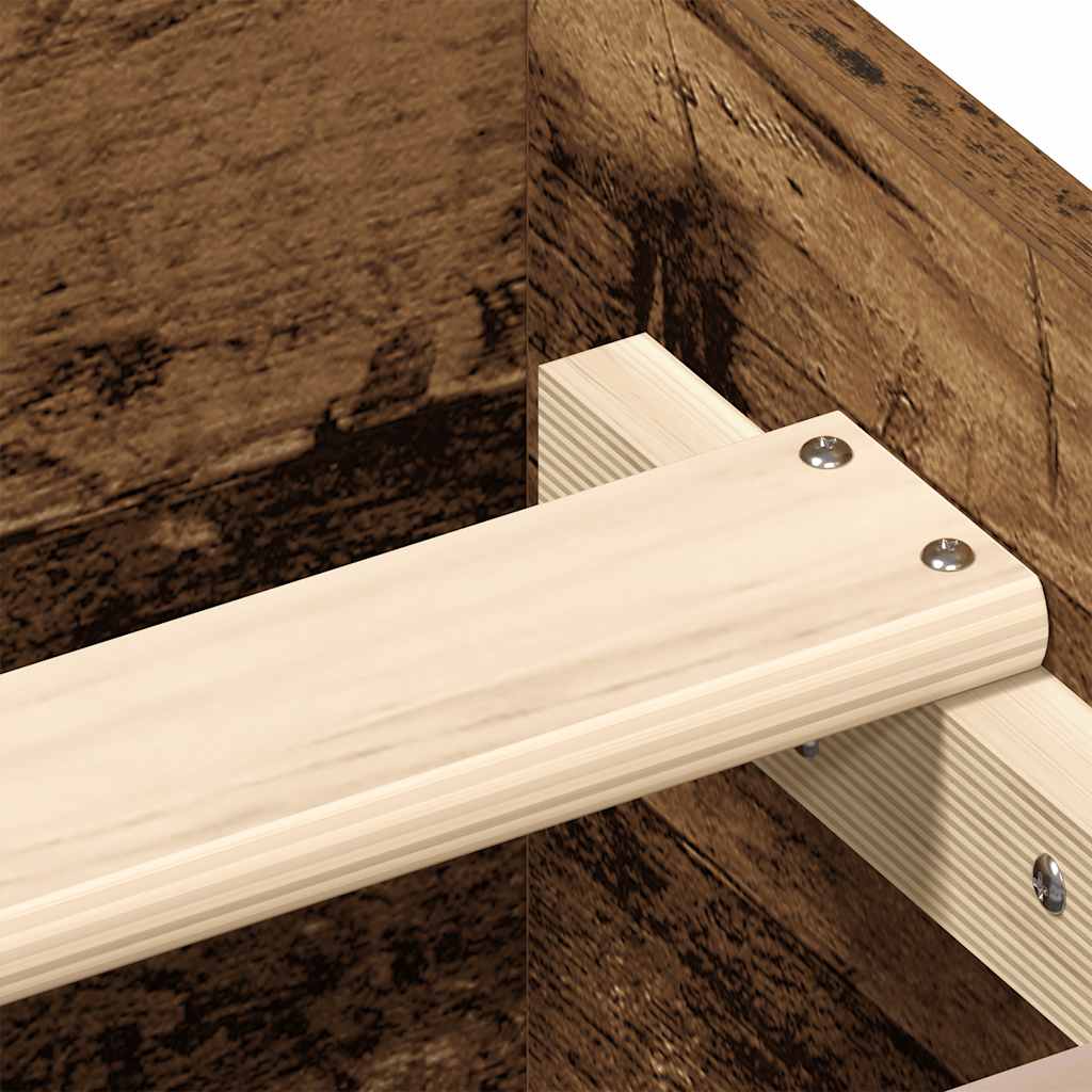 Giroletto senza Materasso Legno Antico 180x200 cm in Truciolato | homemem39