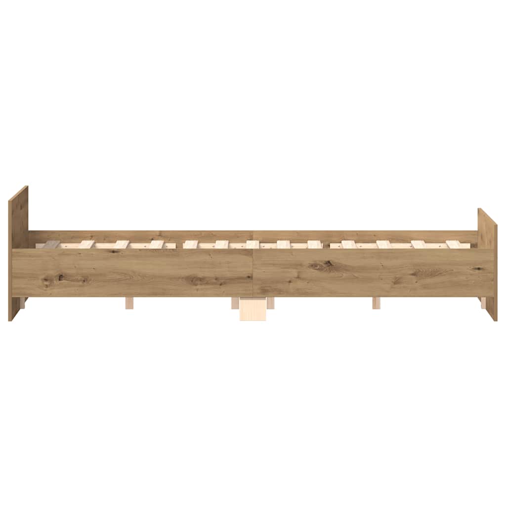 Giroletto senza Materasso Rovere Artigianale 120x190cm | homemem39