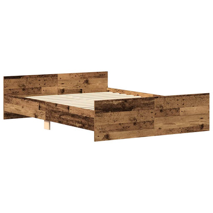 Giroletto senza Materasso Legno Antico 140x190cm in Truciolato | homemem39