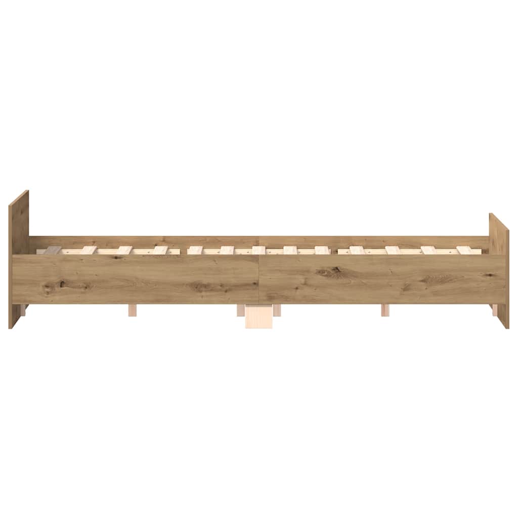 Giroletto senza Materasso Rovere Artigianale 140x190cm | homemem39