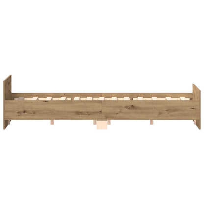 Giroletto senza Materasso Rovere Artigianale 140x190cm | homemem39