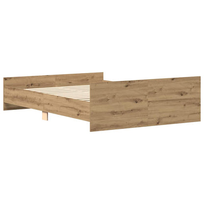 Giroletto senza Materasso Rovere Artigianale 140x190cm | homemem39
