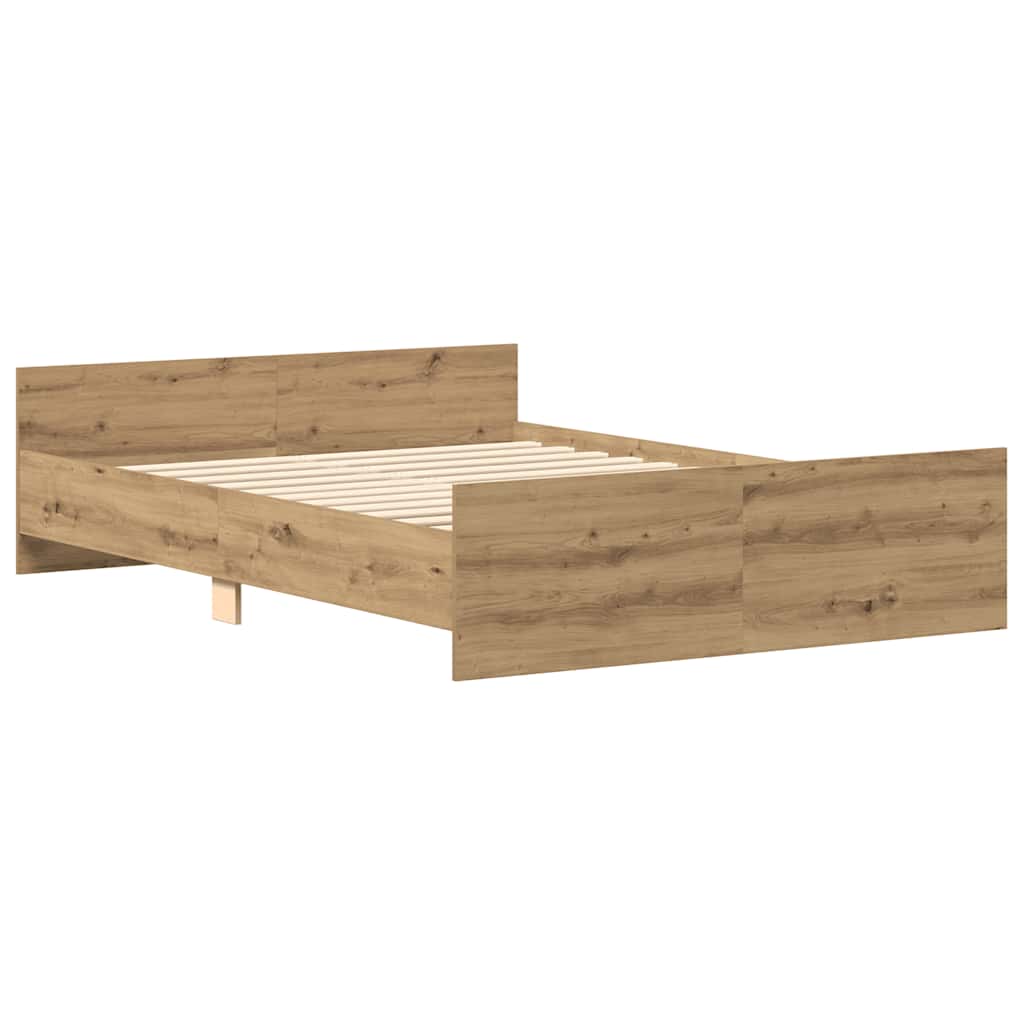 Giroletto senza Materasso Rovere Artigianale 135x190cm | homemem39