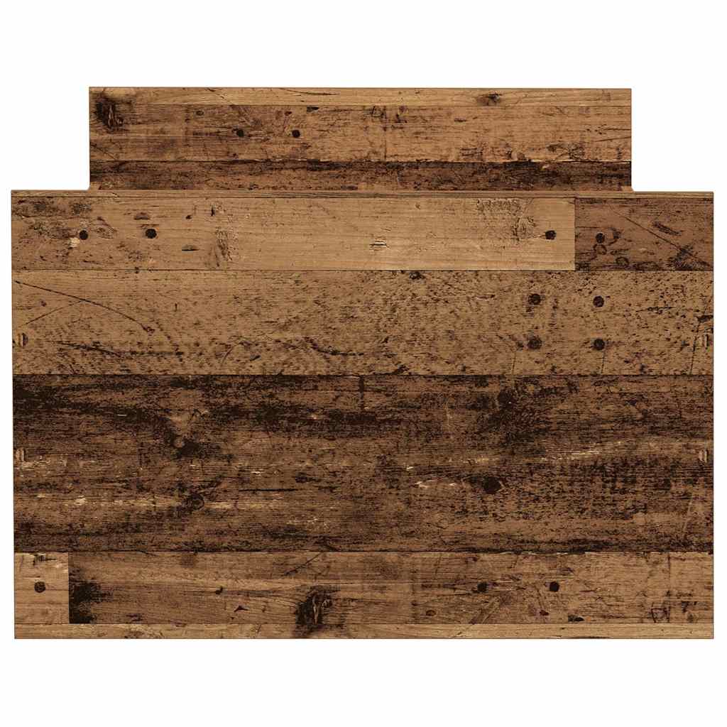 Giroletto senza Materasso Legno Antico 100x200cm in Truciolato | homemem39