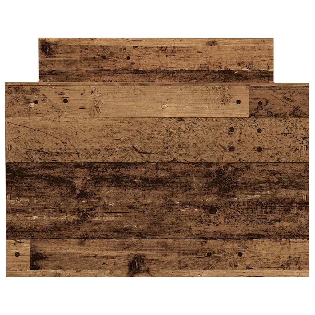Giroletto senza Materasso Legno Antico 90x190cm in Truciolato
