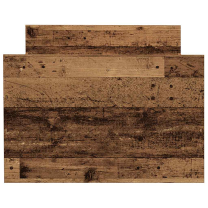 Giroletto senza Materasso Legno Antico 90x190cm in Truciolato