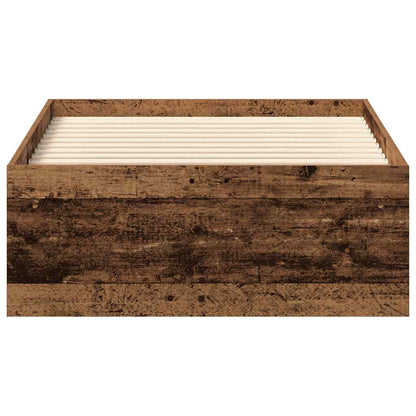 Giroletto senza Materasso Legno Antico 90x190cm in Truciolato | homemem39