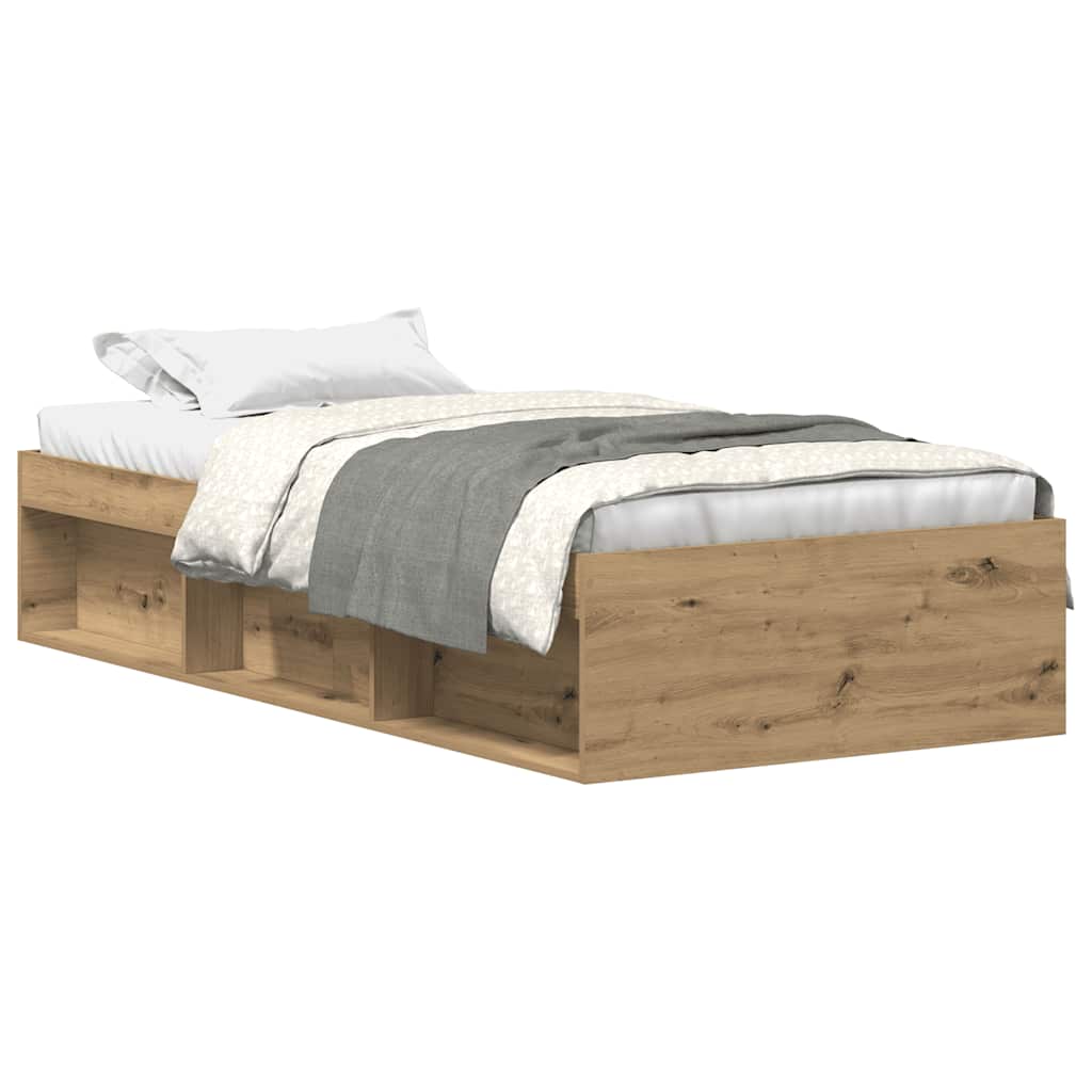 Giroletto senza Materasso Rovere Artigianale 90x190cm | homemem39