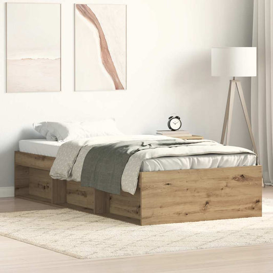 Giroletto senza Materasso Rovere Artigianale 90x190cm | homemem39