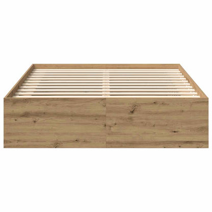 Giroletto senza Materasso Rovere Artigianale 140x200cm | homemem39