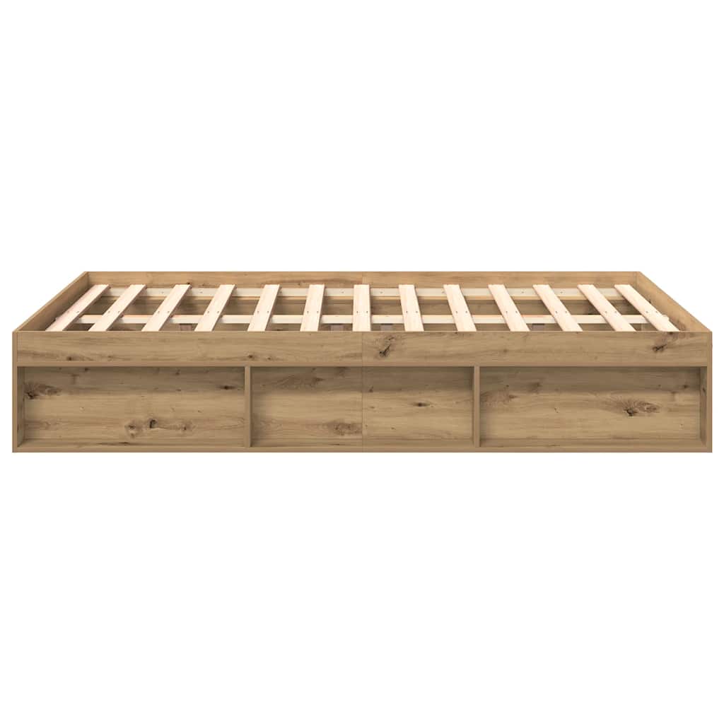 Giroletto senza Materasso Rovere Artigianale 140x200cm | homemem39