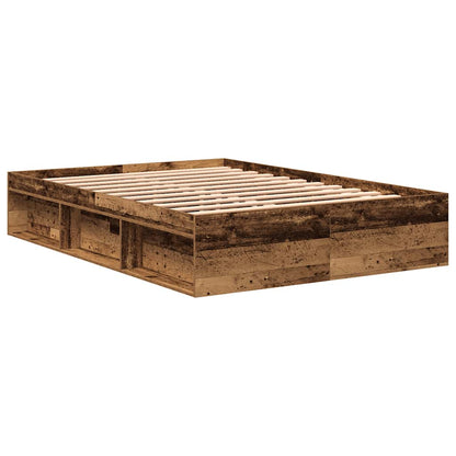 Giroletto senza Materasso Legno Antico 140x190cm in Truciolato | homemem39