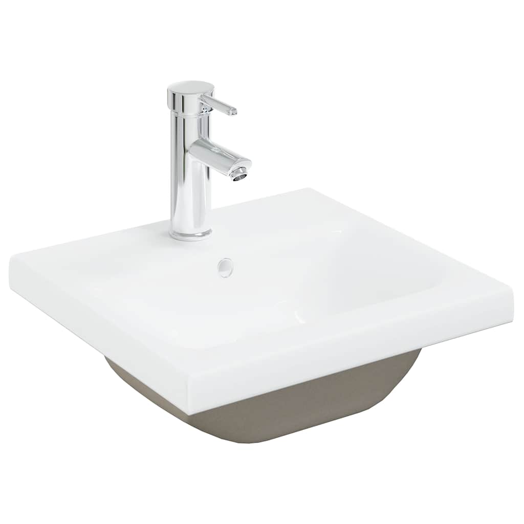 Mobile da Bagno con Lavabo Integrato e Rubinetto Legno Antico | homemem39