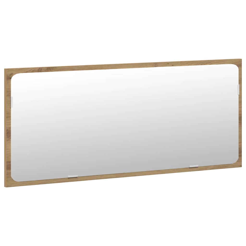 Set Mobili da Bagno 3 pz Rovere Artigianale Legno Multistrato | homemem39