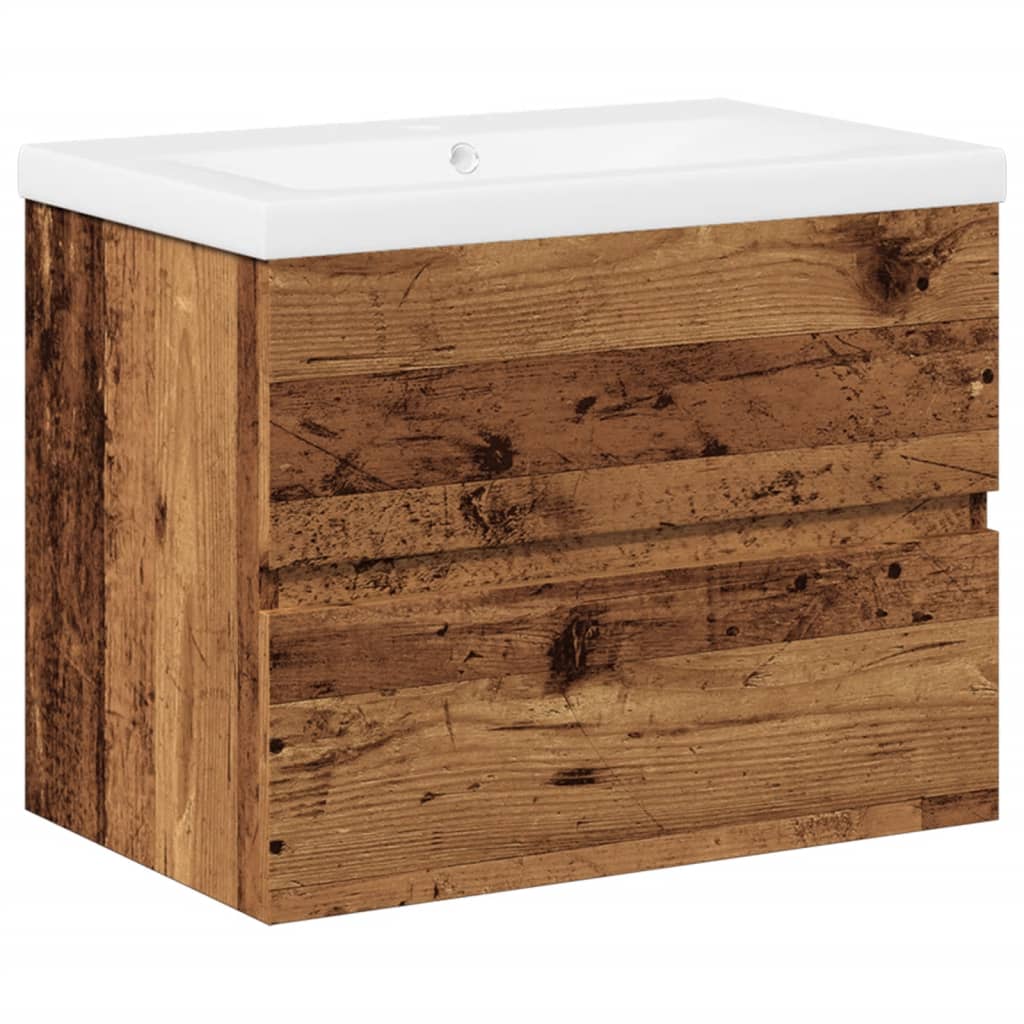 Mobile con Lavabo Integrato Legno Antico | homemem39