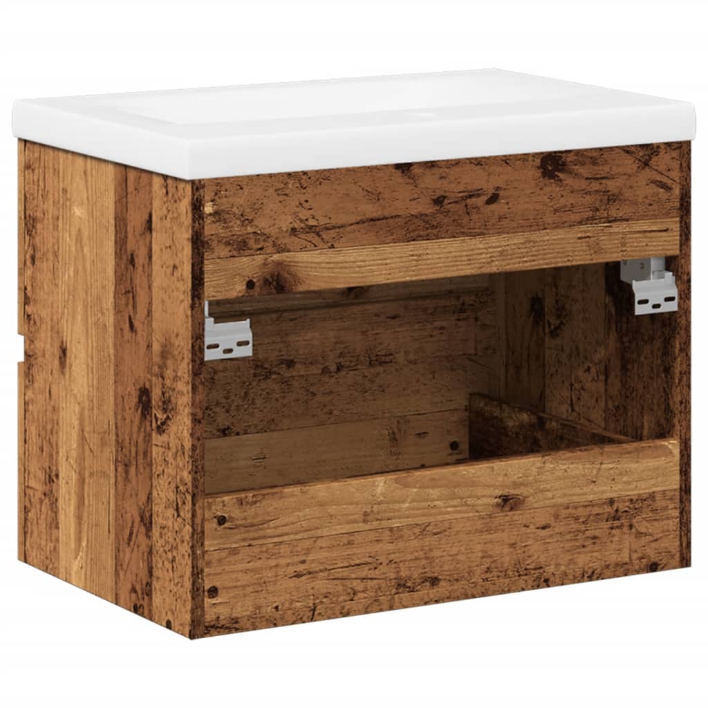 Mobile con Lavabo Integrato Legno Antico | homemem39