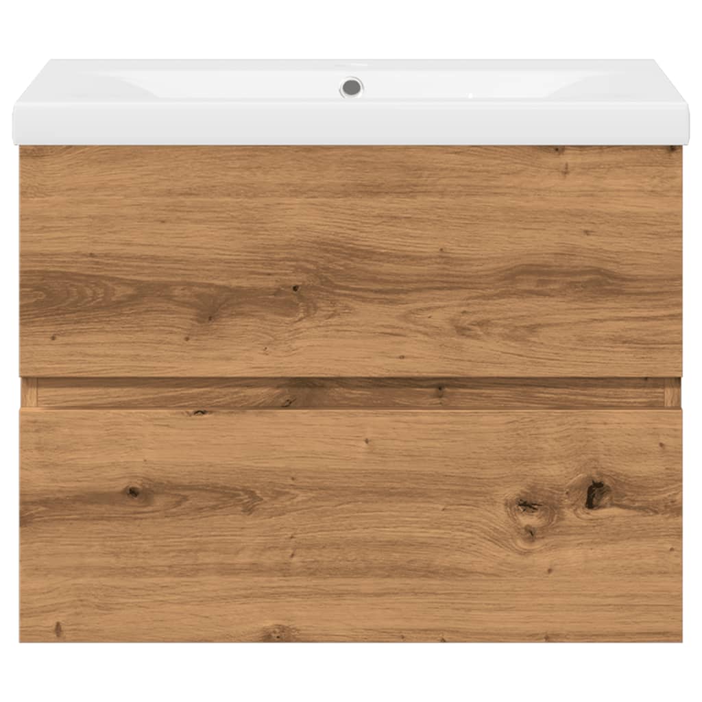 Mobile con Lavabo Integrato Rovere Artigianale | homemem39