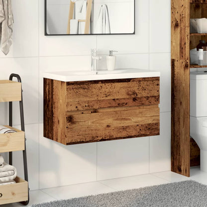 Mobile con Lavabo Integrato Legno Antico | homemem39