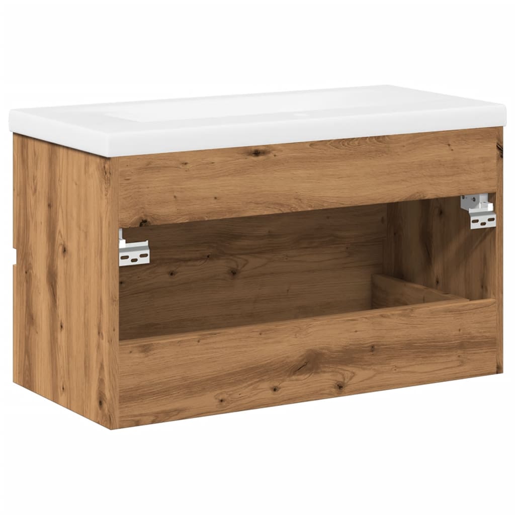 Mobile con Lavabo Integrato Rovere Artigianale | homemem39