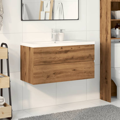 Mobile con Lavabo Integrato Rovere Artigianale | homemem39