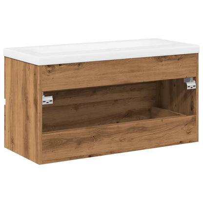 Mobile con Lavabo Integrato Rovere Artigianale | homemem39