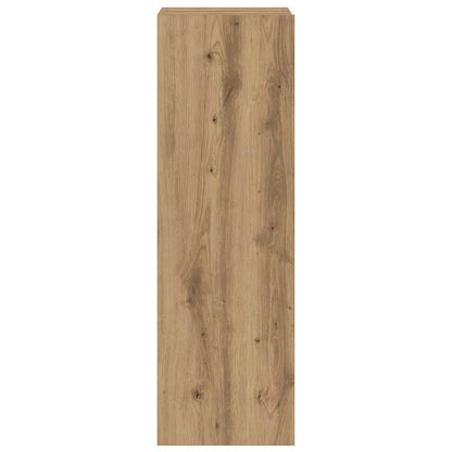 Mobili TV a Parete 3 pz Rovere Artigianale in Legno Multistrato - homemem39