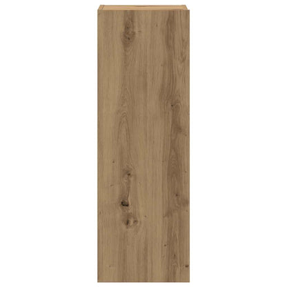 Mobili TV a Parete 4 pz Rovere Artigianale in Legno Multistrato | homemem39