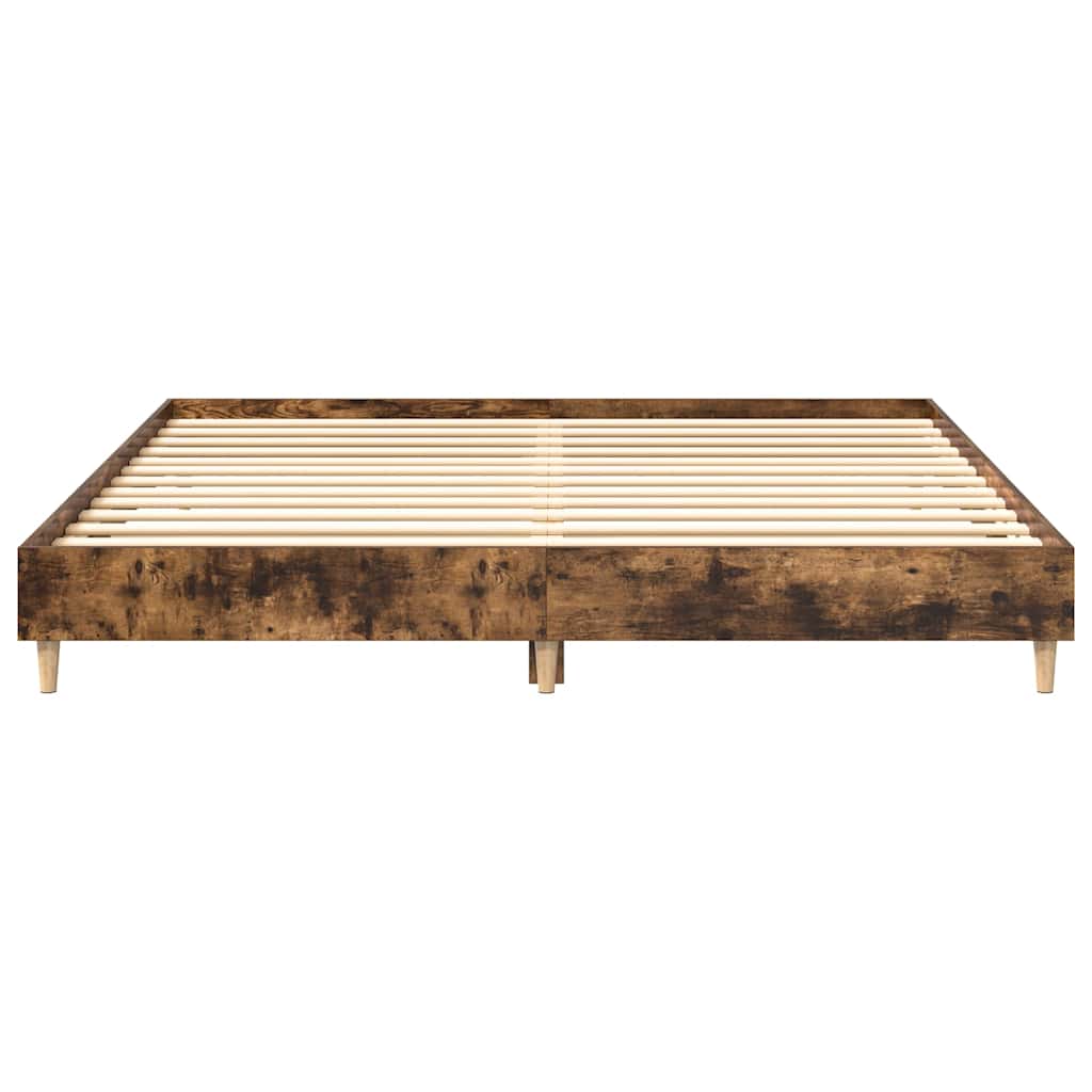Giroletto senza Materasso Rovere Fumo 180x200 cm in Truciolato | homemem39