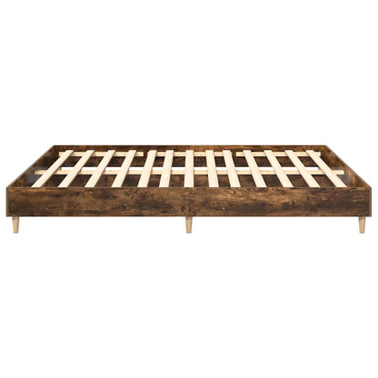 Giroletto senza Materasso Rovere Fumo 180x200 cm in Truciolato | homemem39
