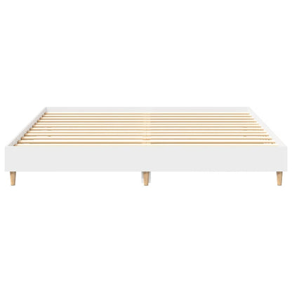 Giroletto senza Materasso Bianco 160x200cm in Legno Multistrato