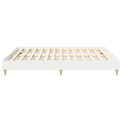 Giroletto senza Materasso Bianco 160x200cm in Legno Multistrato