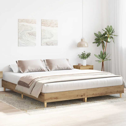 Giroletto senza Materasso Rovere Artigianale 160x200 cm | homemem39