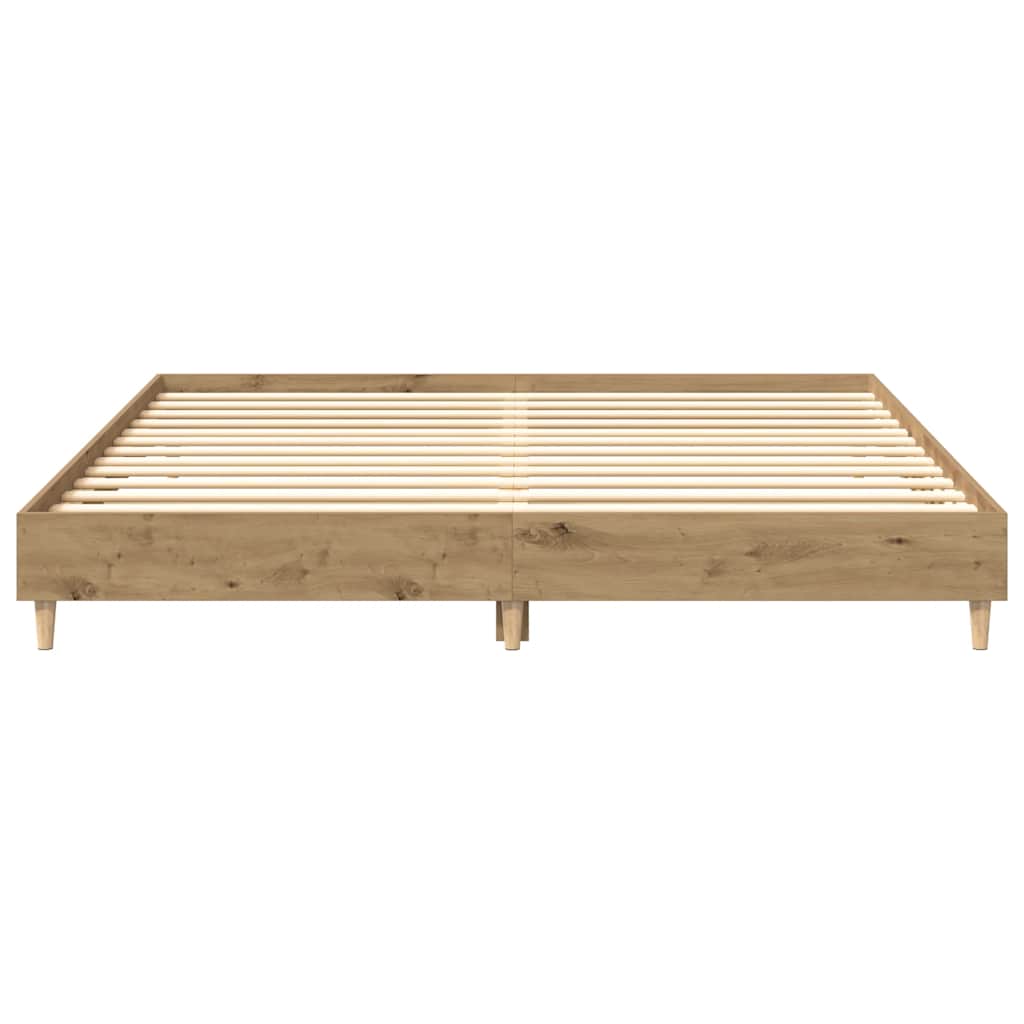 Giroletto senza Materasso Rovere Artigianale 160x200 cm | homemem39