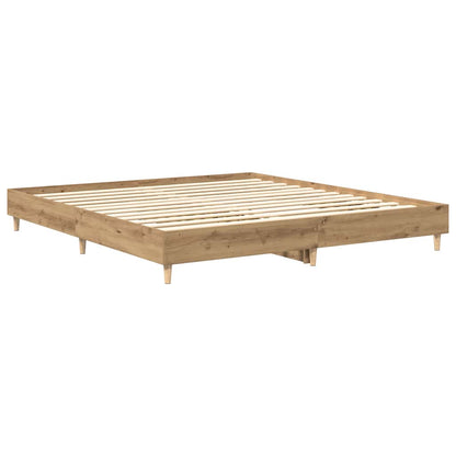 Giroletto senza Materasso Rovere Artigianale 160x200 cm | homemem39
