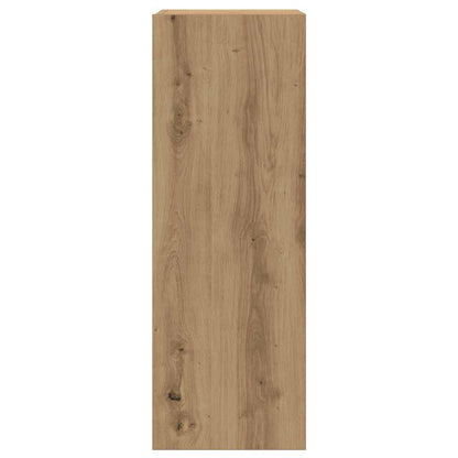 Set Mobile TV 8 pz Montato a Parete Rovere in Legno Multistrato - homemem39