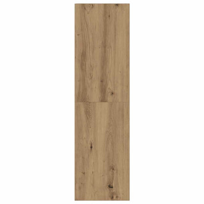 Mobili TV a Parete 3 pz Rovere Artigianale in Legno Multistrato - homemem39