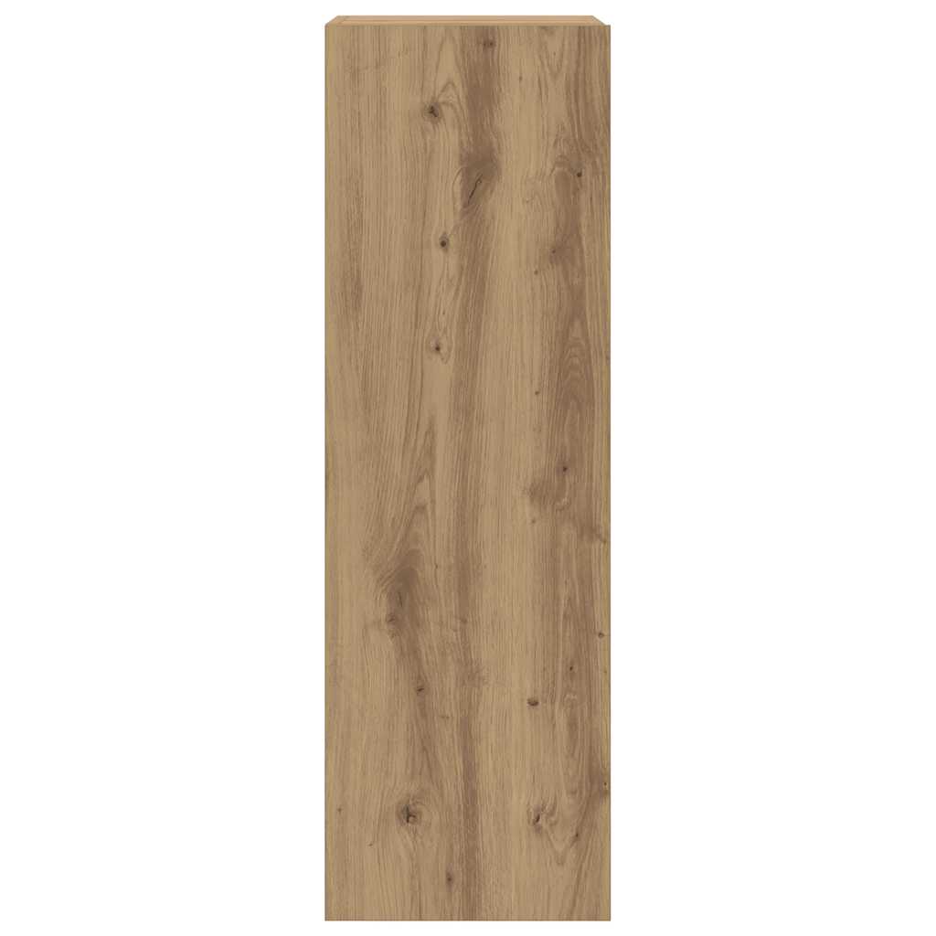 Mobili TV a Parete 6 pz Rovere Artigianale Legno Multistrato - homemem39