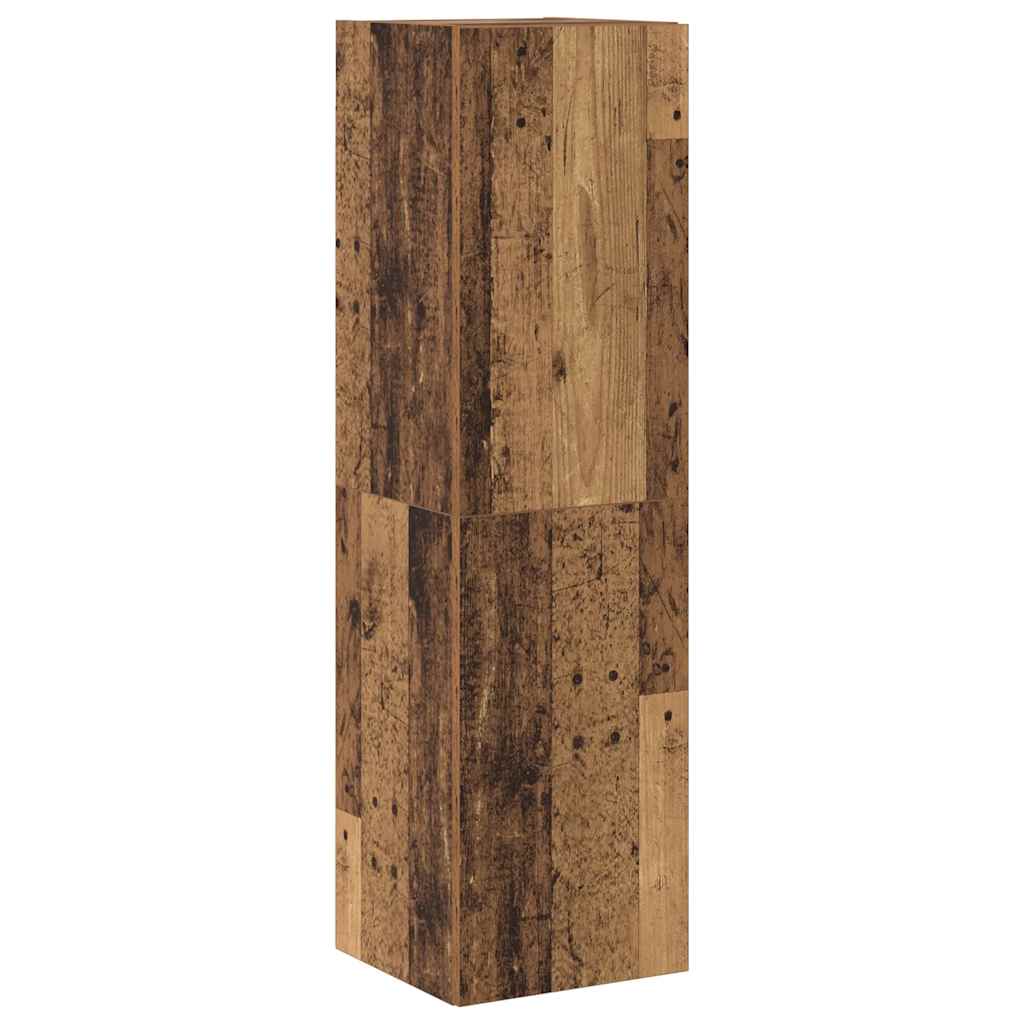 Mobili TV a Parete 6 pz Legno Vecchio Legno Multistrato - homemem39