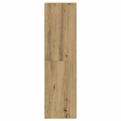 Set Mobile TV 5 pz Montato a Parete Rovere in Legno Multistrato - homemem39