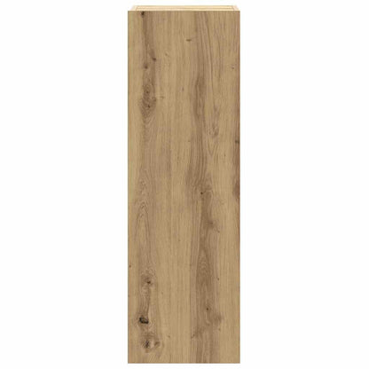 Set Mobile TV 6 pz Montato a Parete Rovere in Legno Multistrato - homemem39
